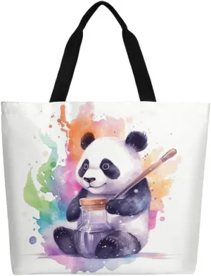 Canvas Tote Bag Large Women Casual Shoulder Bag Handbag Reusable Beach Shopping Grocery Bag For Outdoors