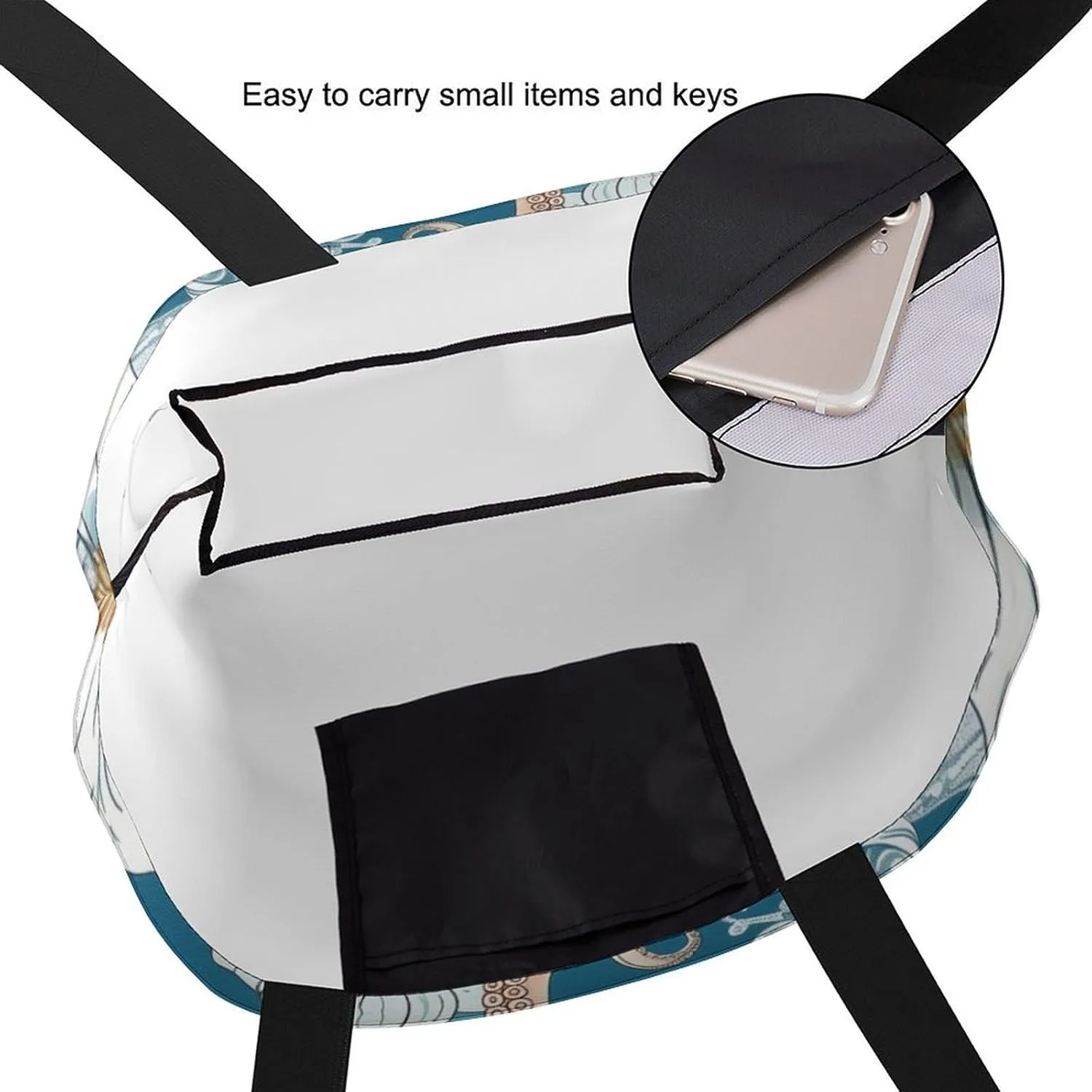 Canvas Tote Bag Large Women Casual Shoulder Bag Handbag Reusable Beach Shopping Grocery Bag For Outdoors