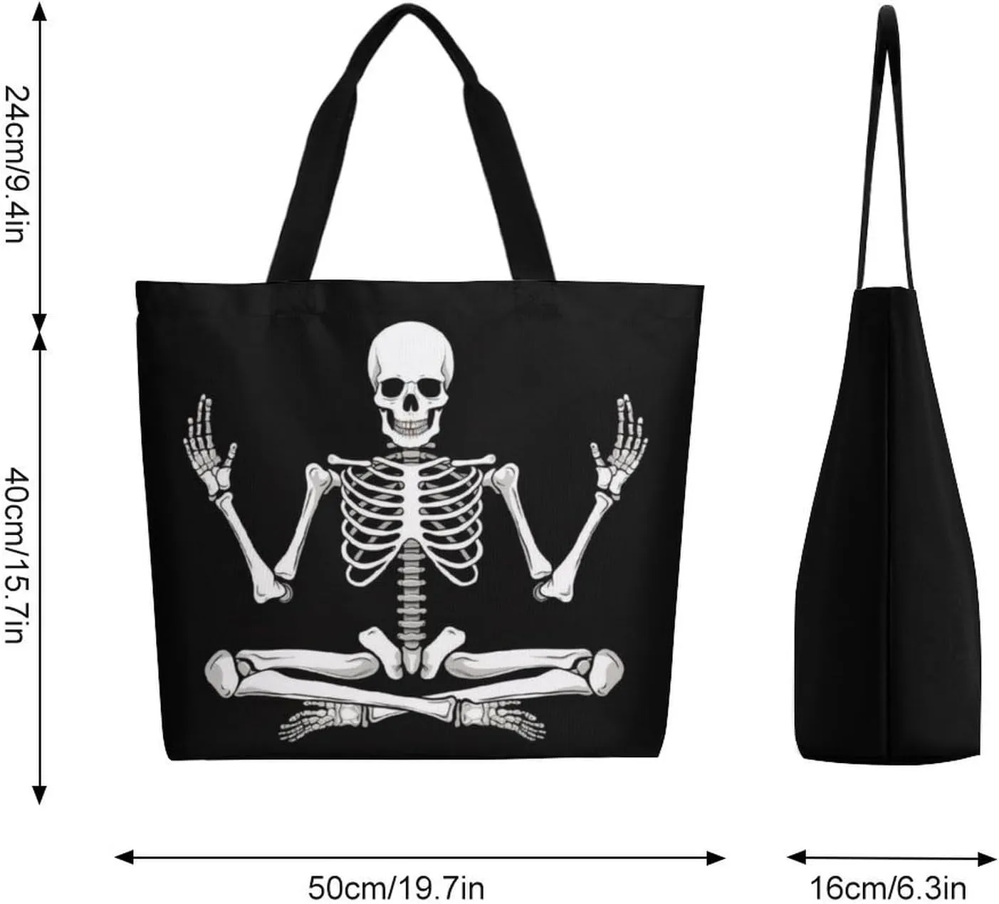 Canvas Tote Bag Large Women Casual Shoulder Bag Handbag Reusable Beach Shopping Grocery Bag For Outdoors