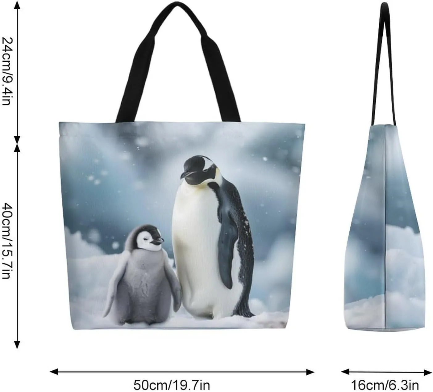 Canvas Tote Bag Large Women Casual Shoulder Bag Handbag Reusable Beach Shopping Grocery Bag For Outdoors