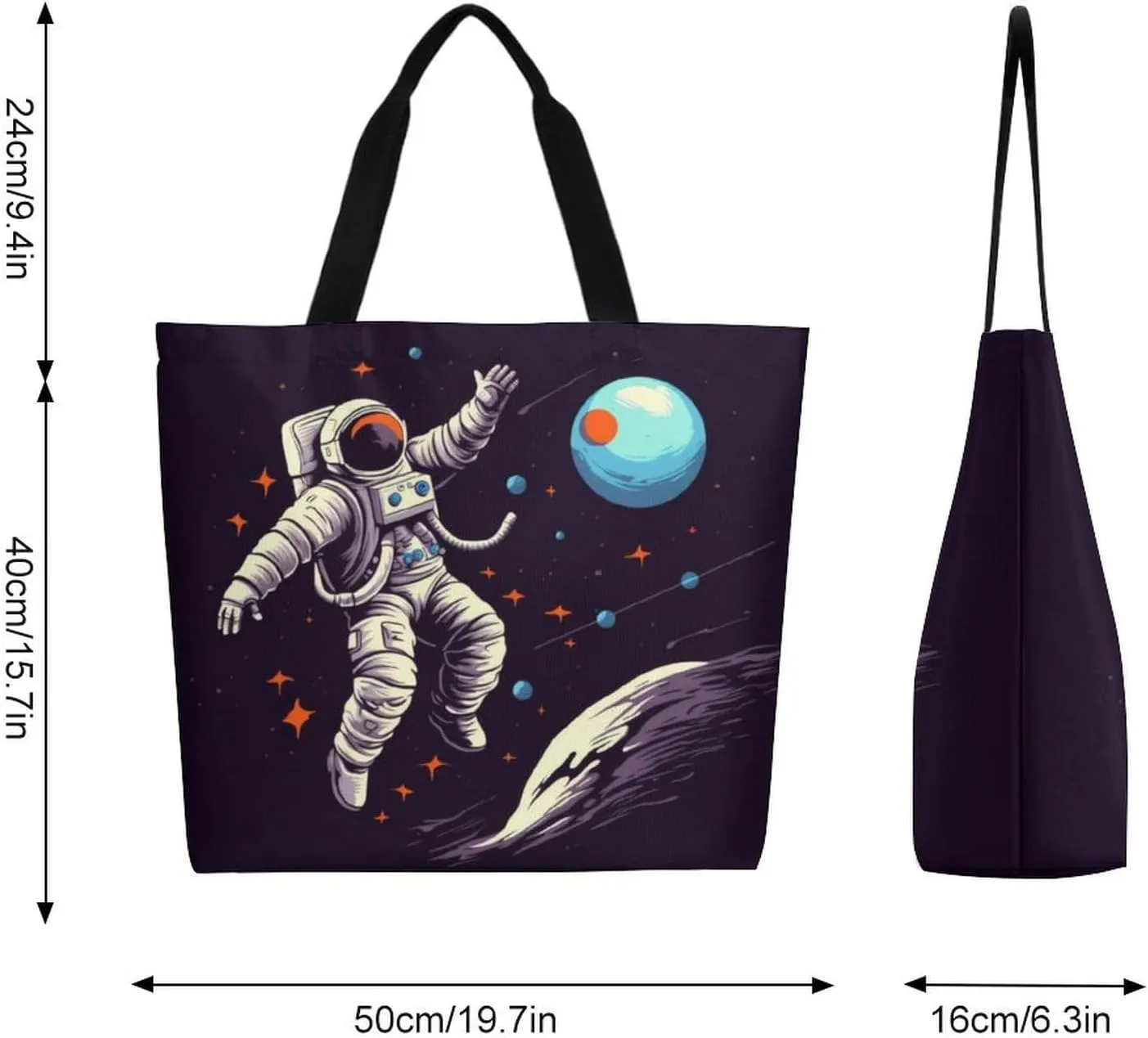 Canvas Tote Bag Large Women Casual Shoulder Bag Handbag Reusable Beach Shopping Grocery Bag For Outdoors
