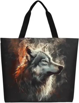 Canvas Tote Bag Large Women Casual Shoulder Bag Handbag Reusable Beach Shopping Grocery Bag For Outdoors