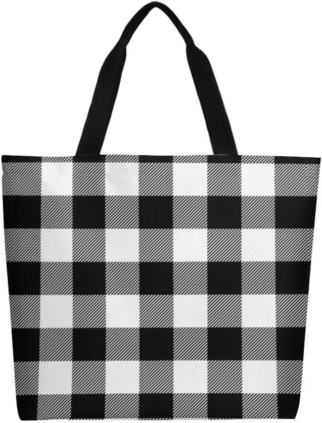 Canvas Tote Bag Large Women Casual Shoulder Bag Handbag Reusable Beach Shopping Grocery Bag For Outdoors