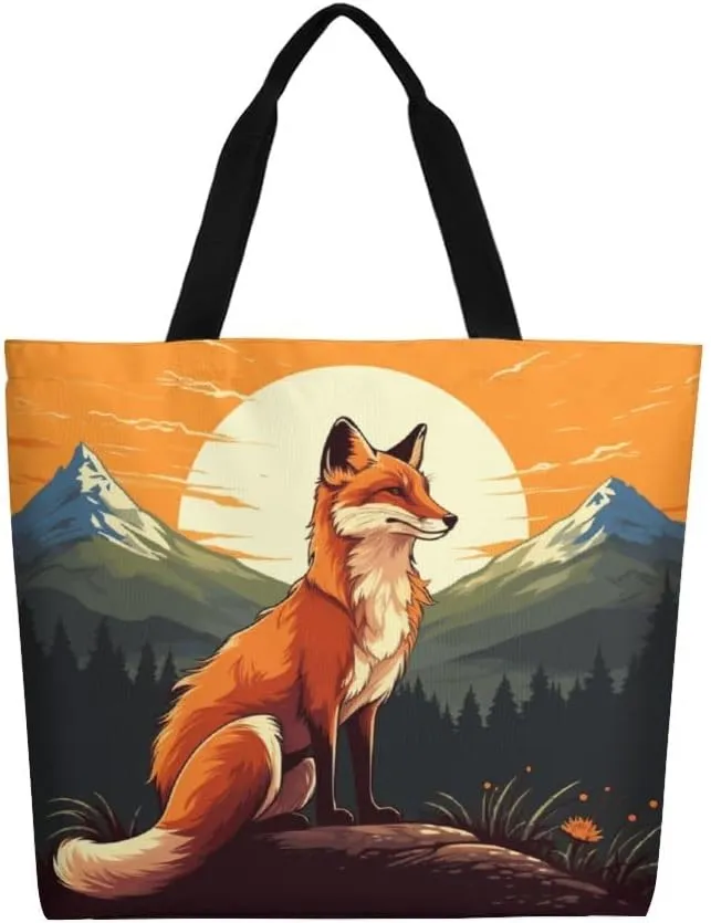 Canvas Tote Bag Large Women Casual Shoulder Bag Handbag Reusable Beach Shopping Grocery Bag For Outdoors