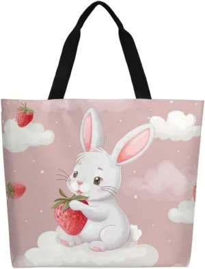 Canvas Tote Bag Large Women Casual Shoulder Bag Handbag Reusable Beach Shopping Grocery Bag For Outdoors