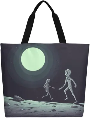 Canvas Tote Bag Large Women Casual Shoulder Bag Handbag Reusable Beach Shopping Grocery Bag For Outdoors