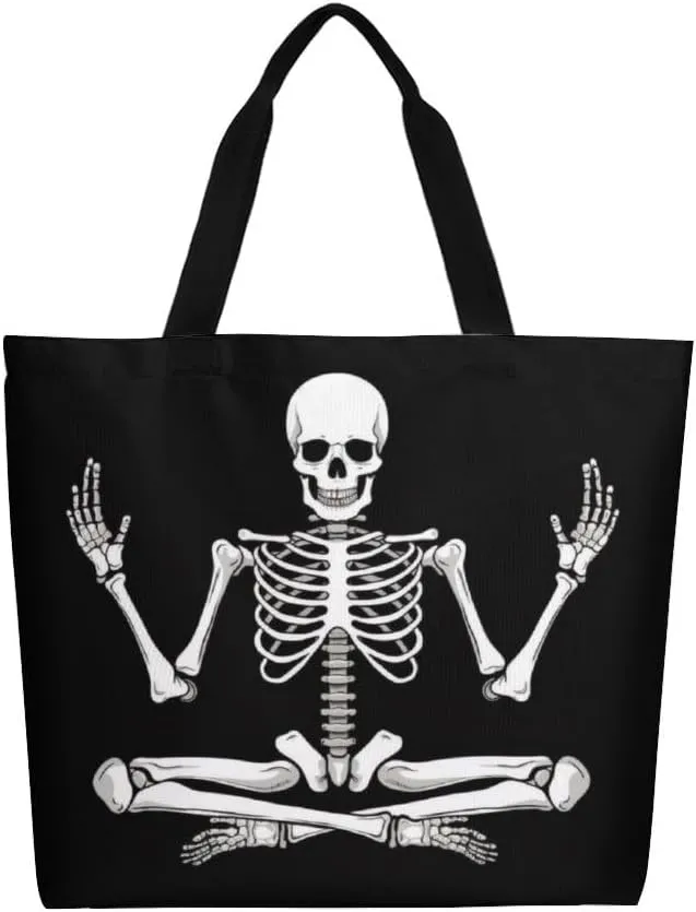 Canvas Tote Bag Large Women Casual Shoulder Bag Handbag Reusable Beach Shopping Grocery Bag For Outdoors
