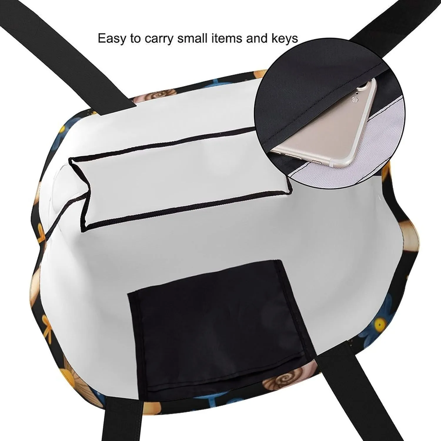 Canvas Tote Bag Large Women Casual Shoulder Bag Handbag Reusable Beach Shopping Grocery Bag For Outdoors