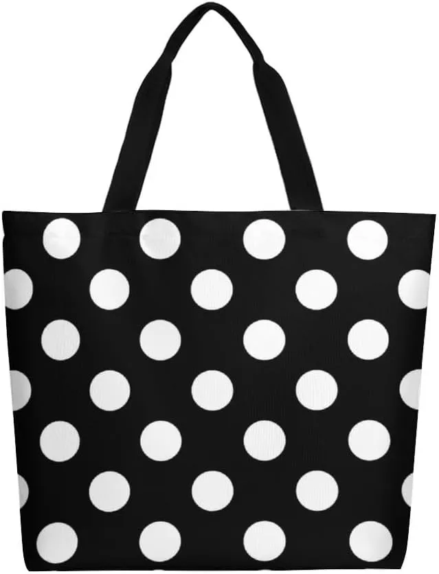 Canvas Tote Bag Large Women Casual Shoulder Bag Handbag Reusable Beach Shopping Grocery Bag For Outdoors