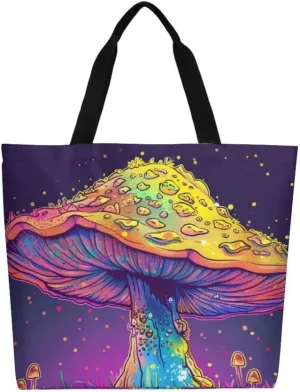 Canvas Tote Bag Large Women Casual Shoulder Bag Handbag Reusable Beach Shopping Grocery Bag For Outdoors