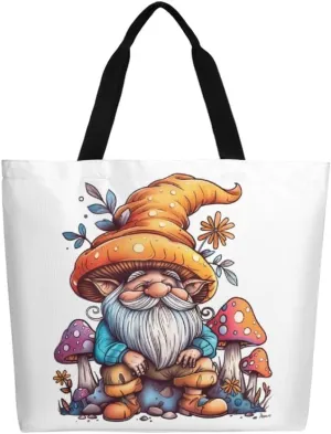Canvas Tote Bag Large Women Casual Shoulder Bag Handbag Reusable Beach Shopping Grocery Bag For Outdoors