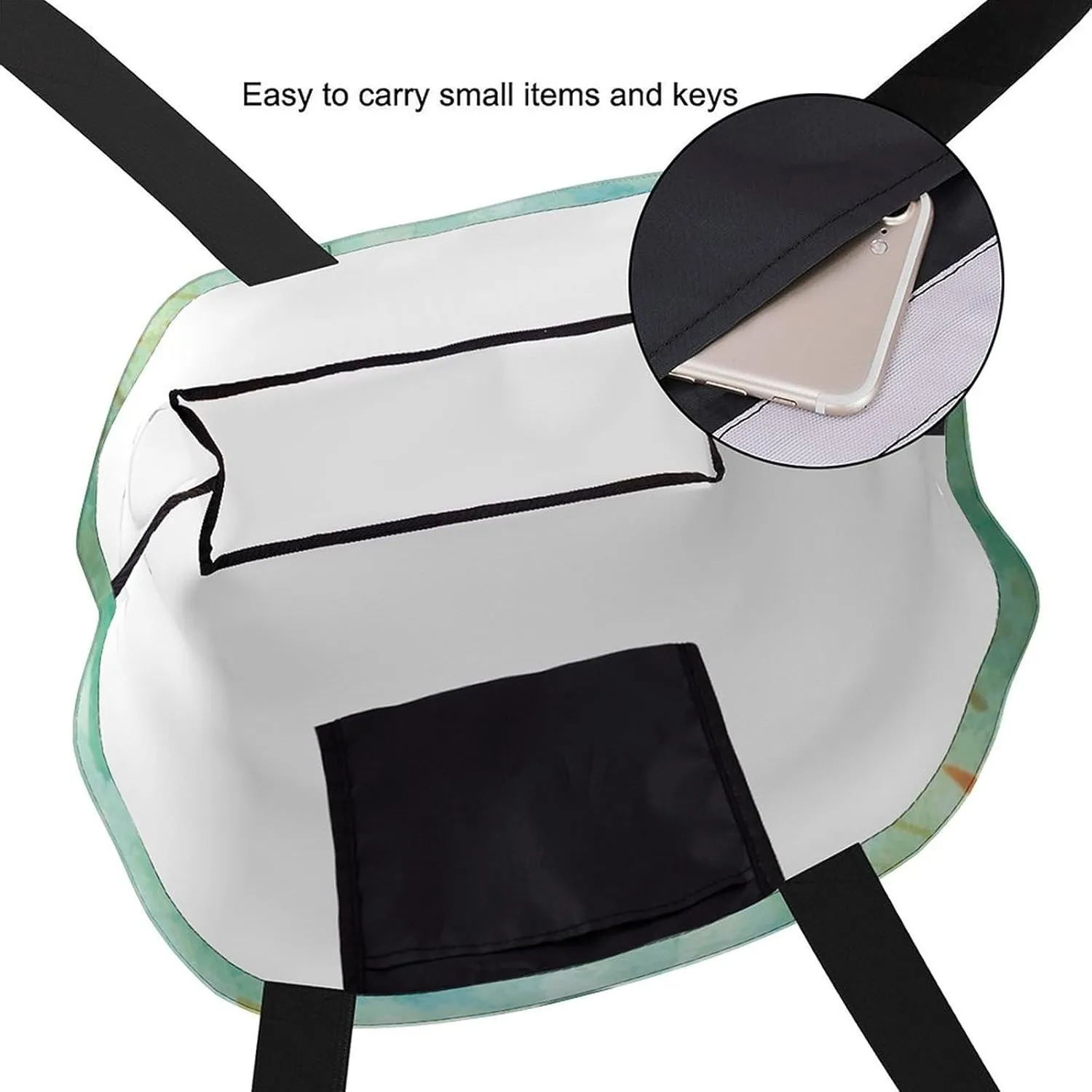 Canvas Tote Bag Large Women Casual Shoulder Bag Handbag Reusable Beach Shopping Grocery Bag For Outdoors