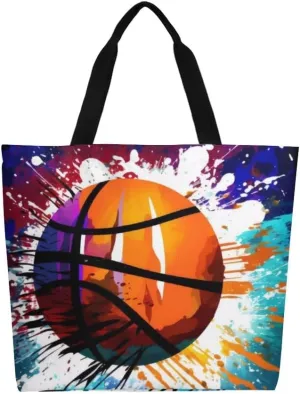 Canvas Tote Bag Large Women Casual Shoulder Bag Handbag Reusable Beach Shopping Grocery Bag For Outdoors
