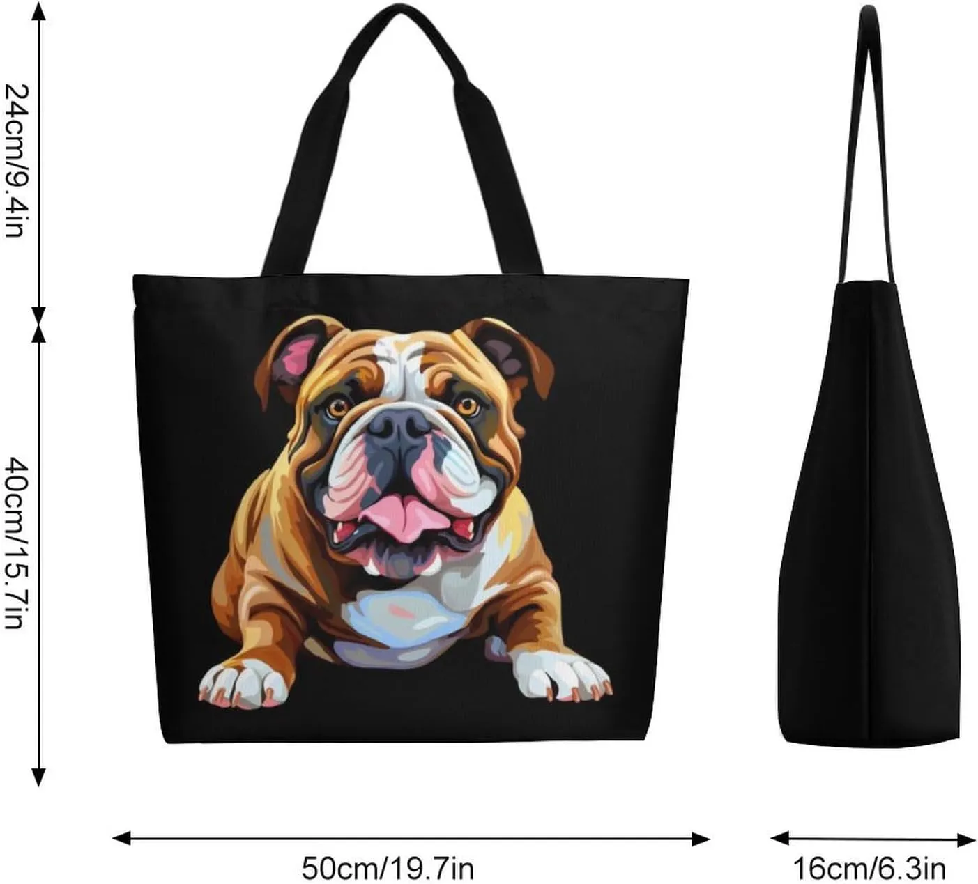 Canvas Tote Bag Large Women Casual Shoulder Bag Handbag Reusable Beach Shopping Grocery Bag For Outdoors