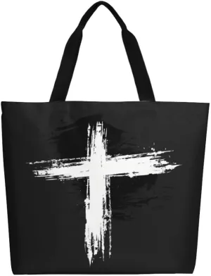 Canvas Tote Bag Large Women Casual Shoulder Bag Handbag Reusable Beach Shopping Grocery Bag For Outdoors