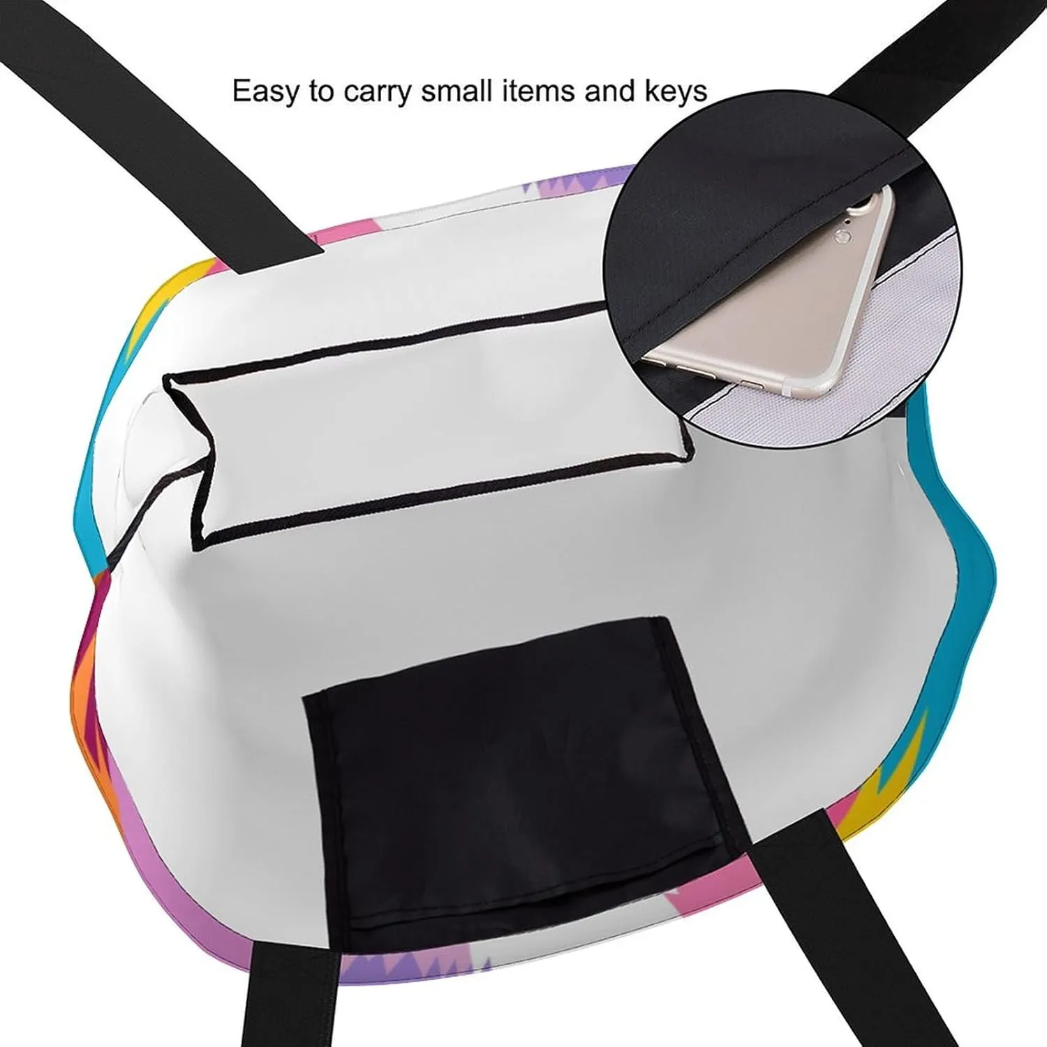 Canvas Tote Bag Large Women Casual Shoulder Bag Handbag Reusable Beach Shopping Grocery Bag For Outdoors
