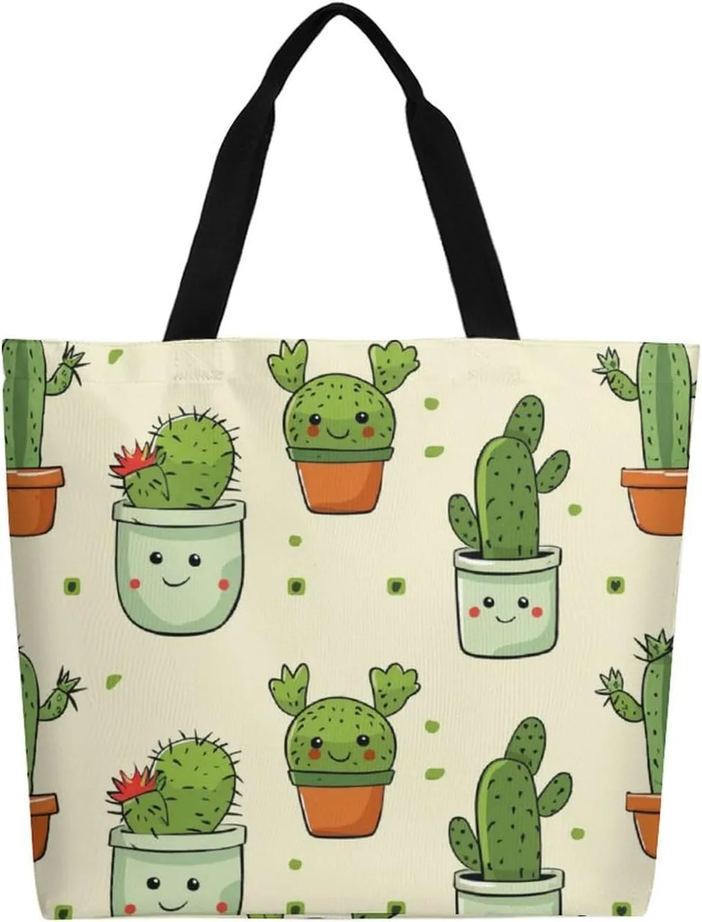 Canvas Tote Bag Large Women Casual Shoulder Bag Handbag Reusable Beach Shopping Grocery Bag For Outdoors