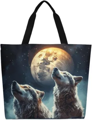 Canvas Tote Bag Large Women Casual Shoulder Bag Handbag Reusable Beach Shopping Grocery Bag For Outdoors