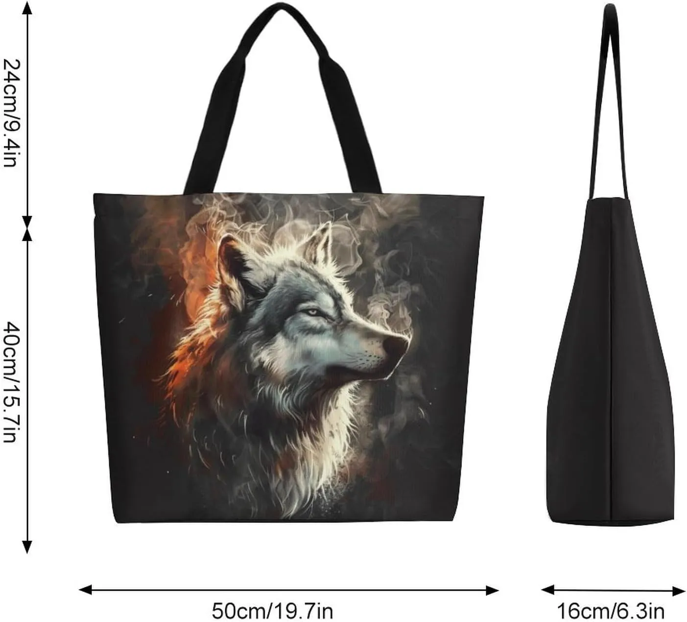 Canvas Tote Bag Large Women Casual Shoulder Bag Handbag Reusable Beach Shopping Grocery Bag For Outdoors