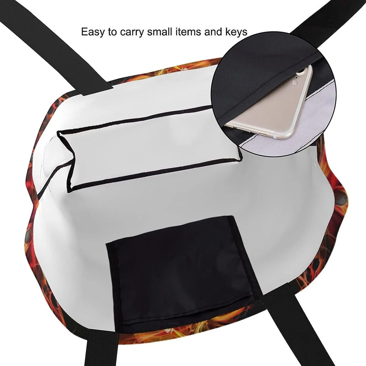 Canvas Tote Bag Large Women Casual Shoulder Bag Handbag Reusable Beach Shopping Grocery Bag For Outdoors