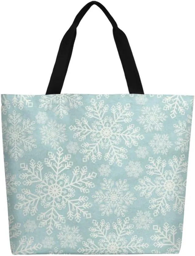 Canvas Tote Bag Large Women Casual Shoulder Bag Handbag Reusable Beach Shopping Grocery Bag For Outdoors
