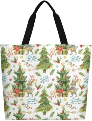 Canvas Tote Bag Large Women Casual Shoulder Bag Handbag Reusable Beach Shopping Grocery Bag For Outdoors