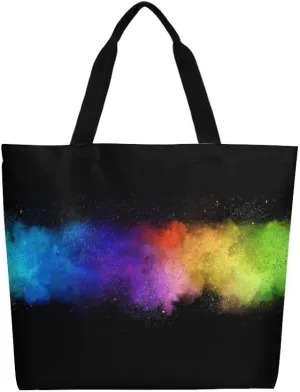 Canvas Tote Bag Large Women Casual Shoulder Bag Handbag Reusable Beach Shopping Grocery Bag For Outdoors