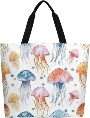 Canvas Tote Bag Large Women Casual Shoulder Bag Handbag Reusable Beach Shopping Grocery Bag For Outdoors