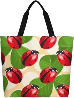 Canvas Tote Bag Large Women Casual Shoulder Bag Handbag Reusable Beach Shopping Grocery Bag For Outdoors