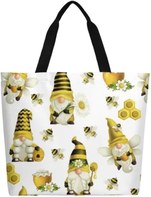 Canvas Tote Bag Large Women Casual Shoulder Bag Handbag Reusable Beach Shopping Grocery Bag For Outdoors