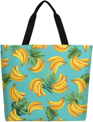 Canvas Tote Bag Large Women Casual Shoulder Bag Handbag Reusable Beach Shopping Grocery Bag For Outdoors