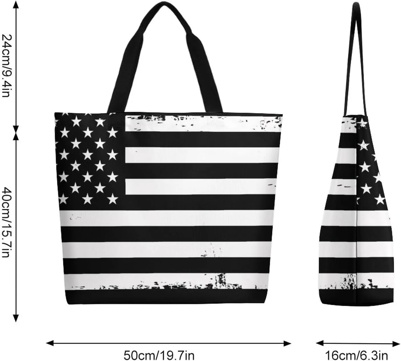 Canvas Tote Bag Large Women Casual Shoulder Bag Handbag Reusable Beach Shopping Grocery Bag For Outdoors