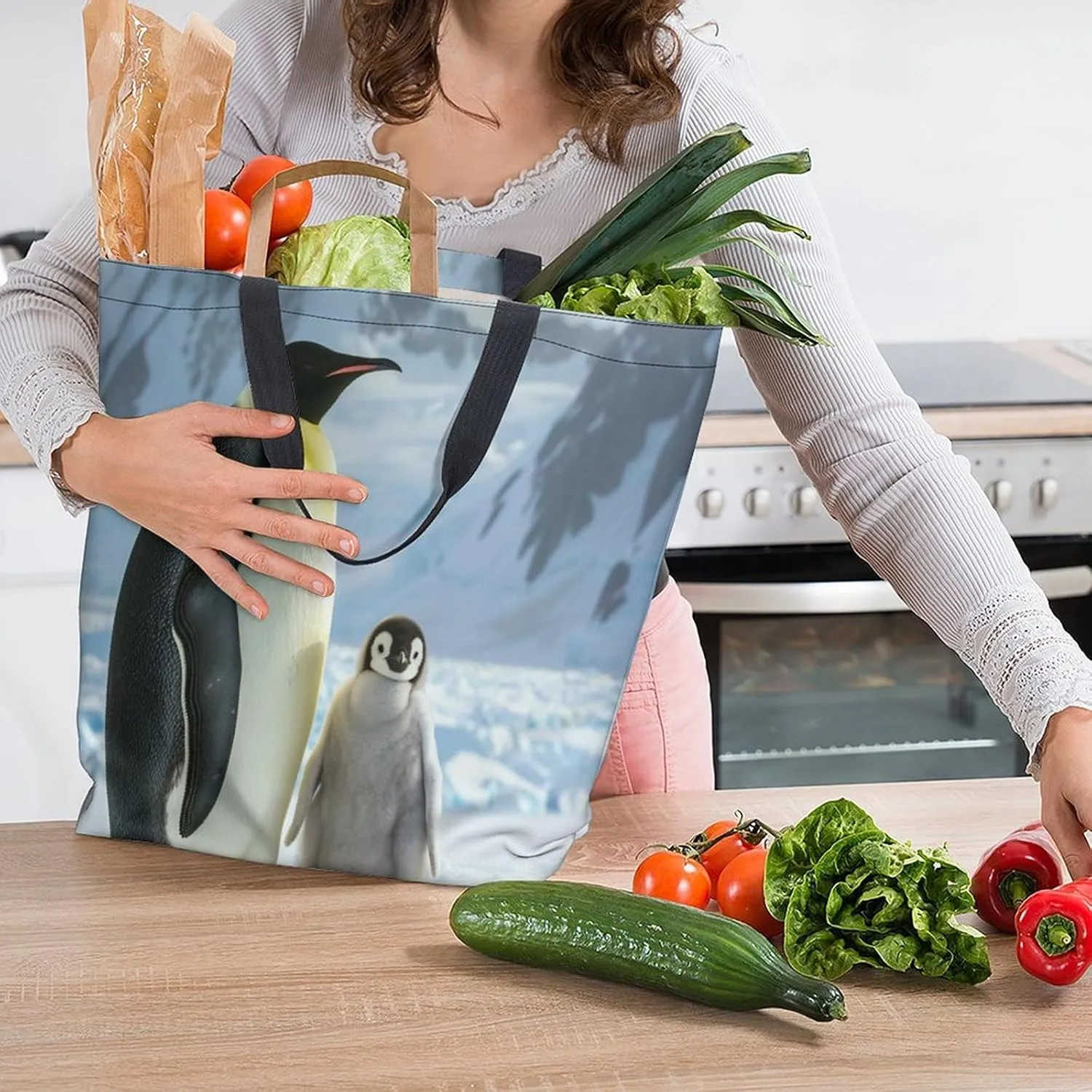 Canvas Tote Bag Large Women Casual Shoulder Bag Handbag Reusable Beach Shopping Grocery Bag For Outdoors