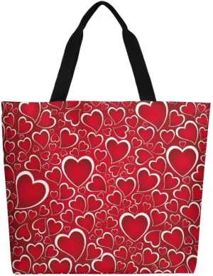 Canvas Tote Bag Large Women Casual Shoulder Bag Handbag Reusable Beach Shopping Grocery Bag For Outdoors