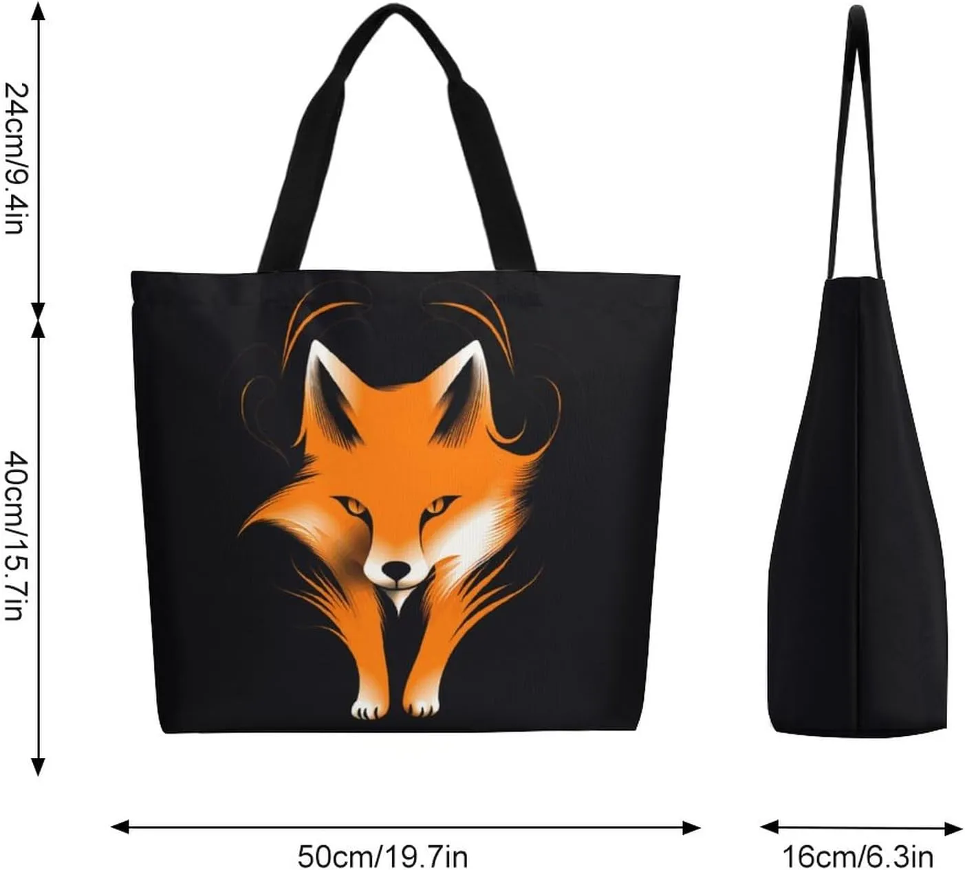 Canvas Tote Bag Large Women Casual Shoulder Bag Handbag Reusable Beach Shopping Grocery Bag For Outdoors