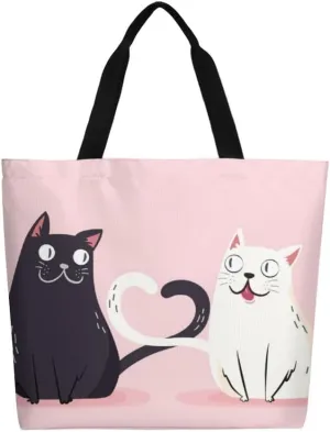 Canvas Tote Bag Large Women Casual Shoulder Bag Handbag Reusable Beach Shopping Grocery Bag For Outdoors