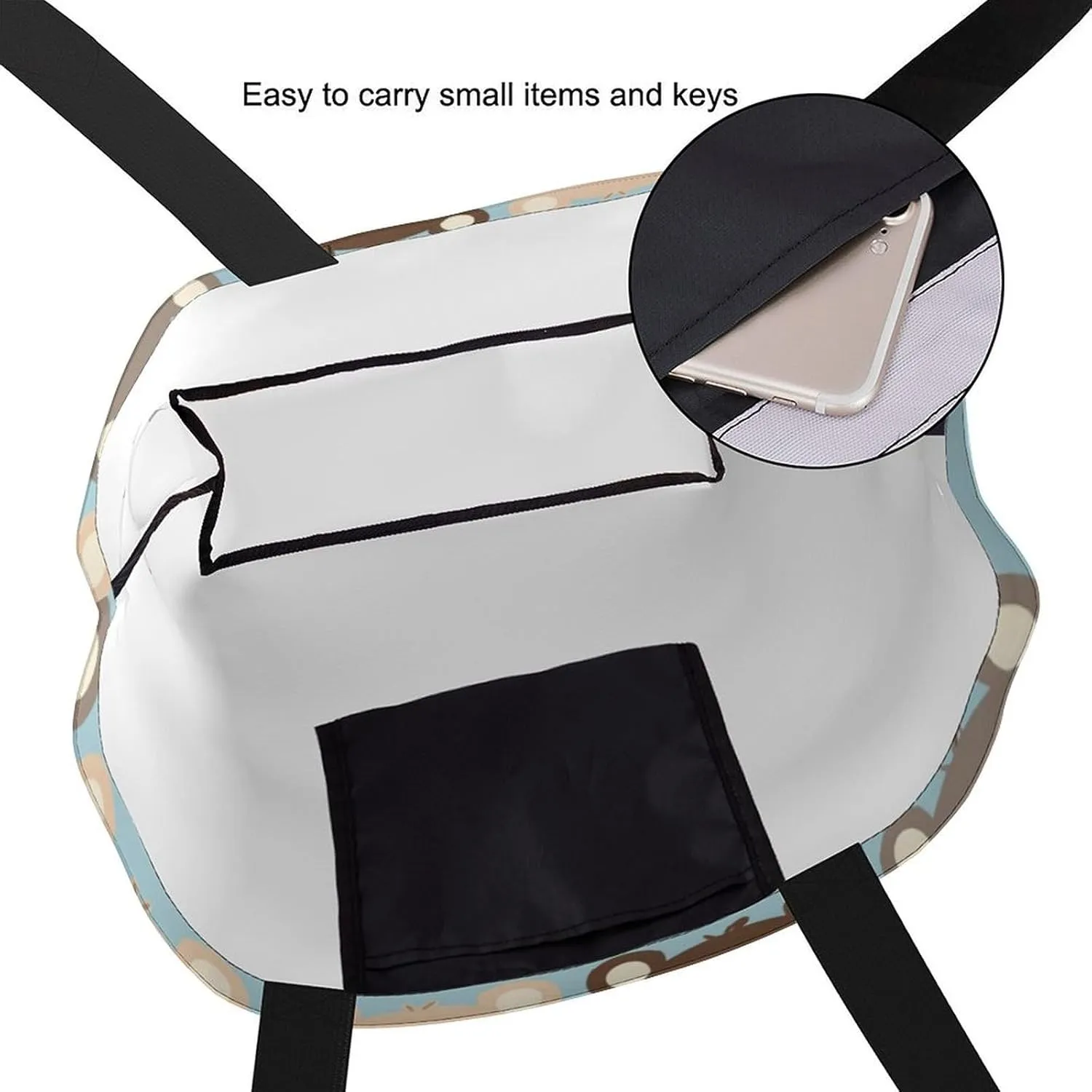 Canvas Tote Bag Large Women Casual Shoulder Bag Handbag Reusable Beach Shopping Grocery Bag For Outdoors