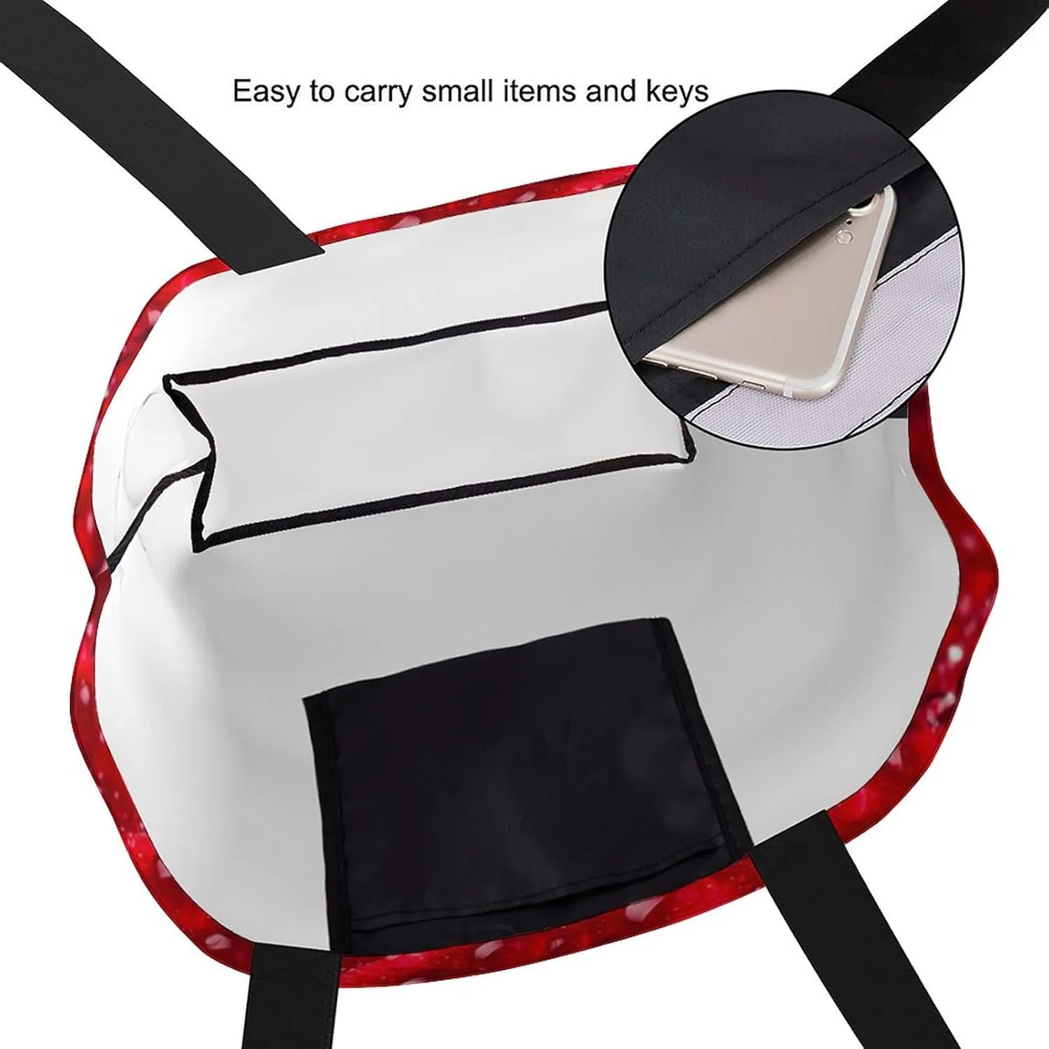 Canvas Tote Bag - Large Women's Casual Shoulder Handbag - Reusable Beach & Shopping Grocery Bag for Outdoors