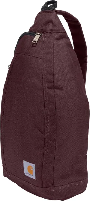Carhartt Durable Sling Bag, Side Release Buckle, Tablet Sleeve and Adjustable Strap, Crossbody Backpack (Port), One Size