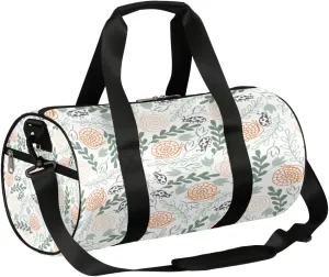 Cartoon Snail Ladybug Sports Gym Bag Duffel Bags Workout Lightweight Shoulder Weekender Bag Travel Duffel Bag for Men Women(Animal)