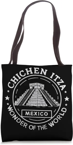 Chichen Itza Maya Civilization Mayan Pyramid Mexico Tote Bag