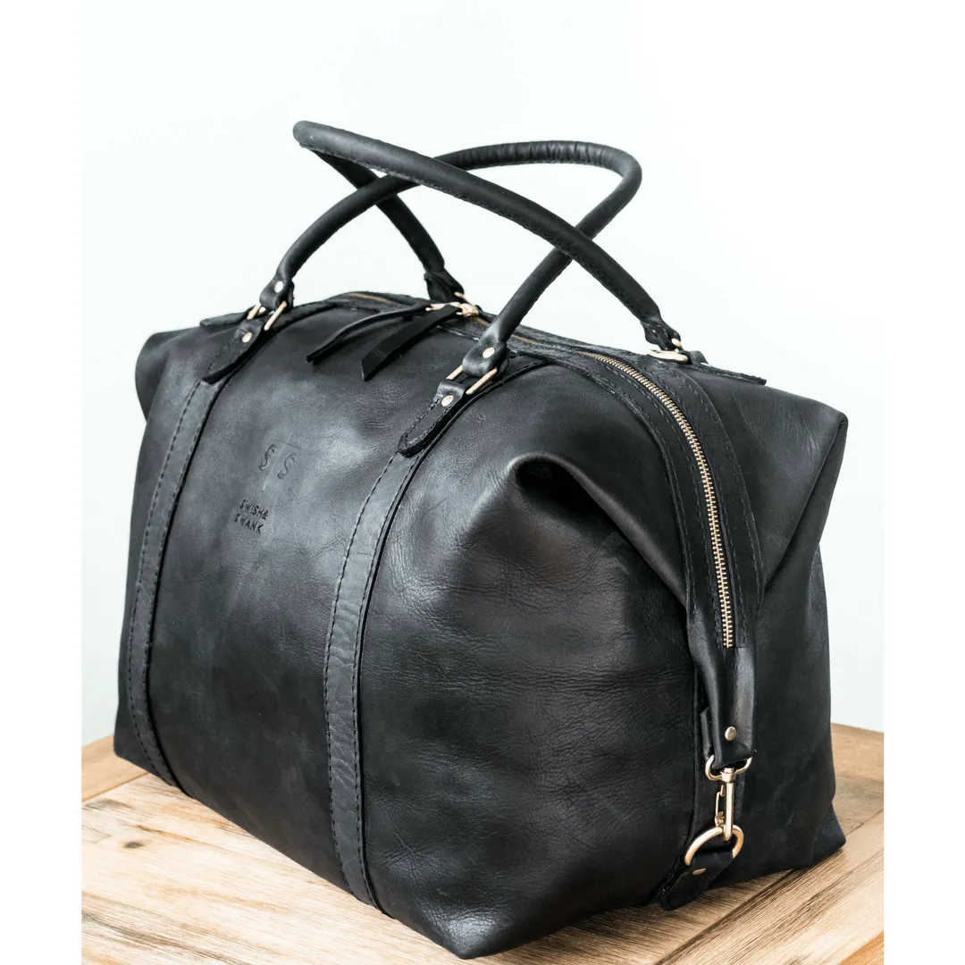 Classic Leather Duffle Bag