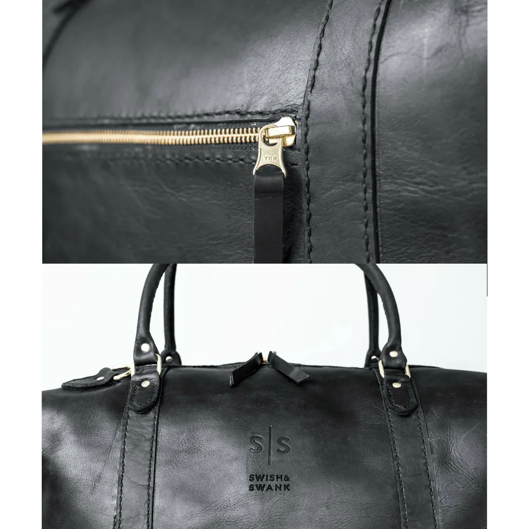 Classic Leather Duffle Bag