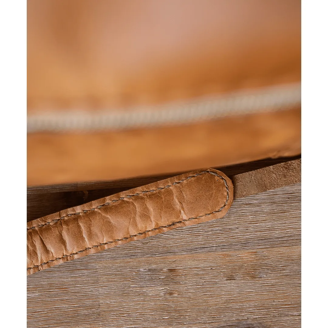 Classic Leather Duffle Bag