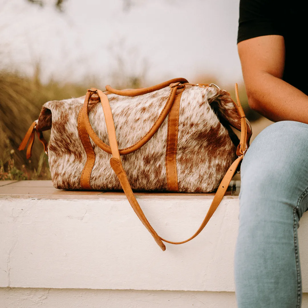 Classic Leather Duffle Bag