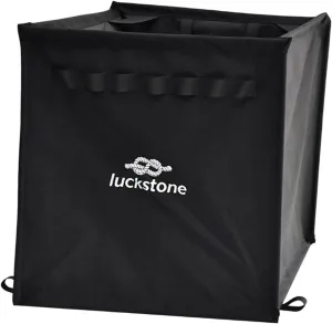 Climbing Rope Bag Cookware Handbag Travel Duffel Holder Tote Pouch Throwing Rope Bag Camping Storage Bag for Backpacking Picnic BBQ Fishing, Black