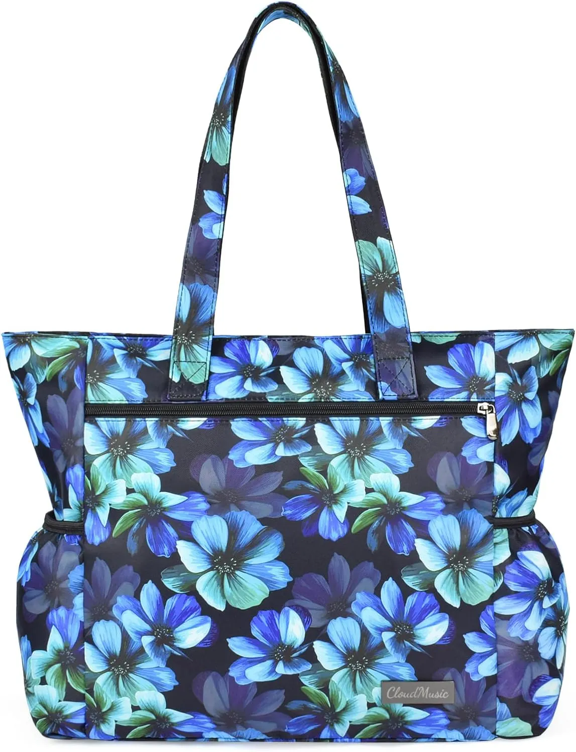 CLOUDMUSIC Shoulder Tote Bag For Nurses Teachers Work Gym Travel Beach Women With Large Capacity Waterproof