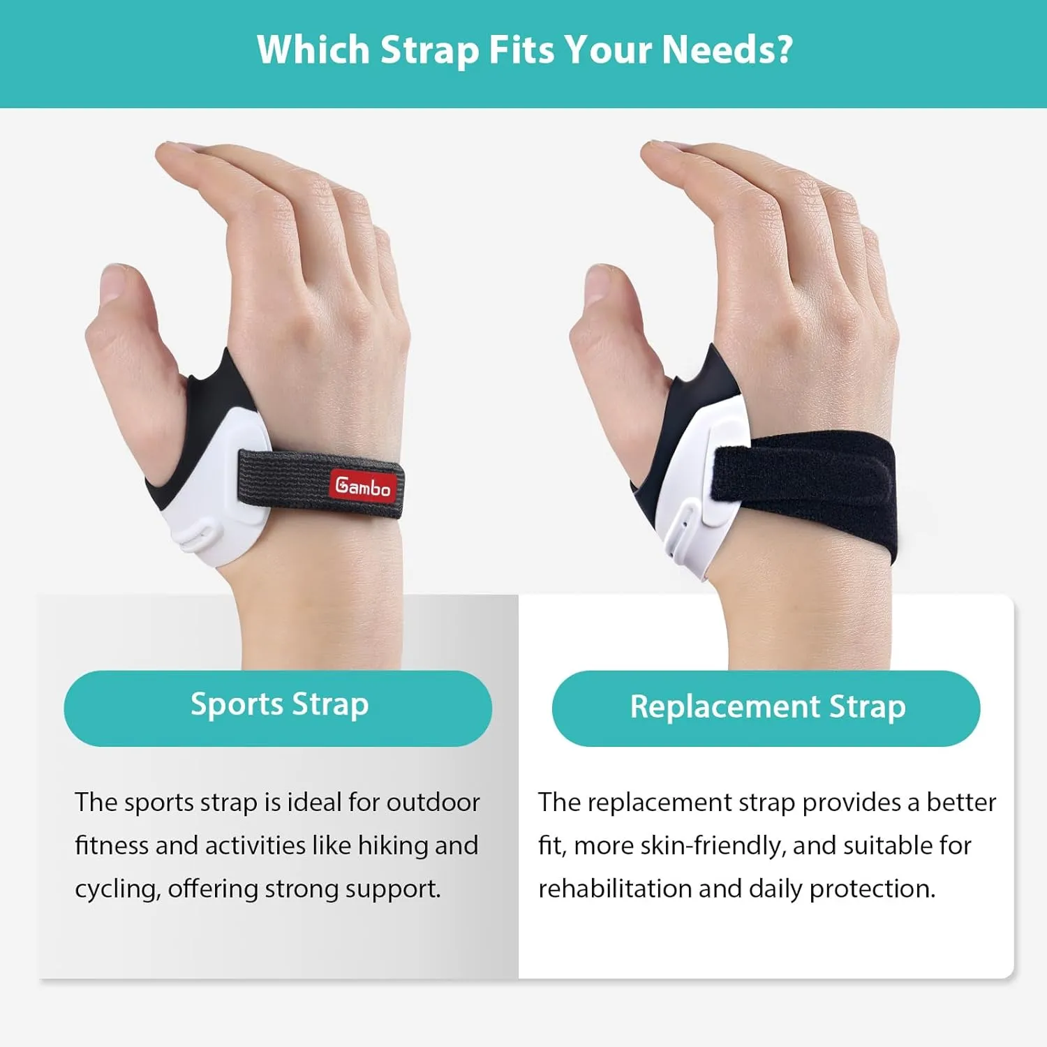 CMC Thumb Brace for Osteoarthritis, Anti-Crack Design for Joint Pain, Tendonitis, and Arthritis Relief - Lightweight Thumb Splint Stabilizer for Active (Small, Left Hand)