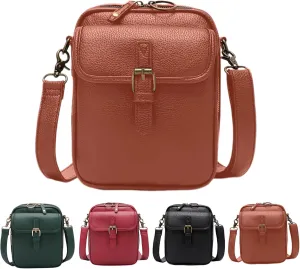 Collaborten Crossbody Bag, Collaborate Crossbody Leather Bag, Collaboraten Shoulder Bag with Card Slots