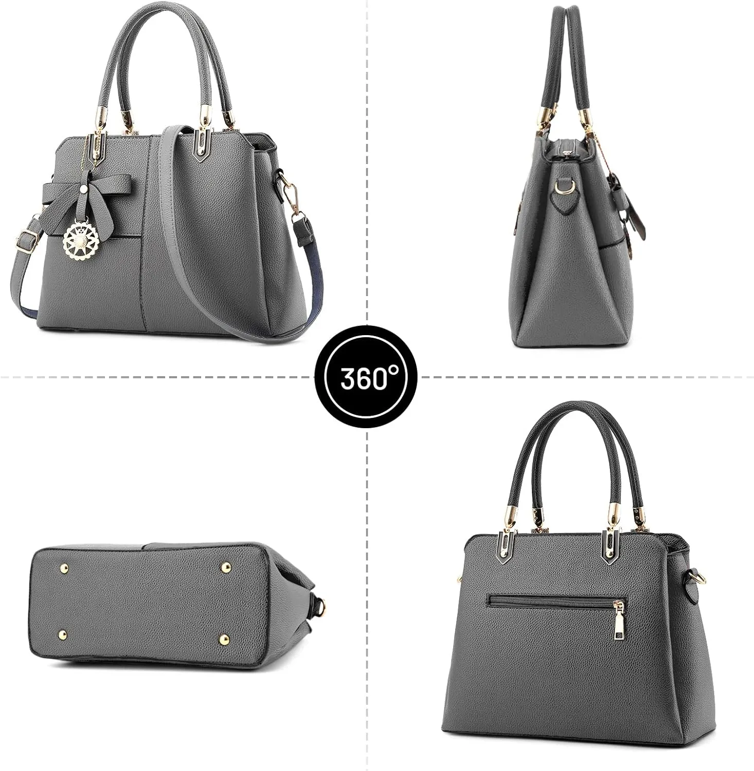 Color Block Women Handbag Elegant Womens Shoulder Bag Crossbody Bag